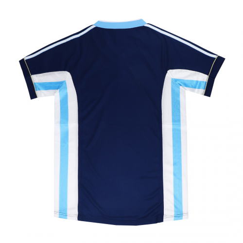 Retro Argentina Away Jersey World Cup 1998 Image 4