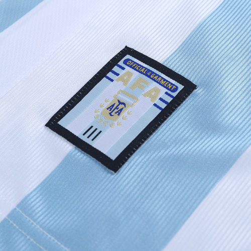 VERON #11 Retro Argentina Home Jersey World Cup 1998 Image 5