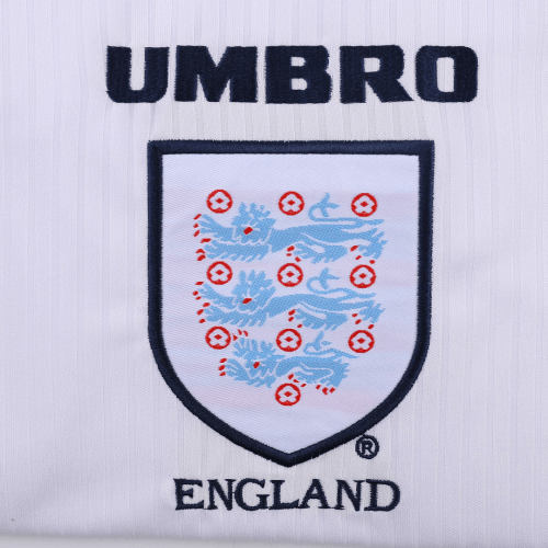 SHERINGHAM #10 Retro England Home Jersey World Cup 1998 Image 5
