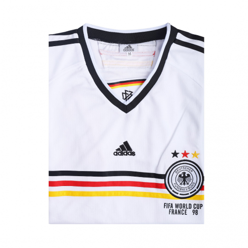 MATTHÄUS #8 Retro Germany Home Jersey 1998 Image 5