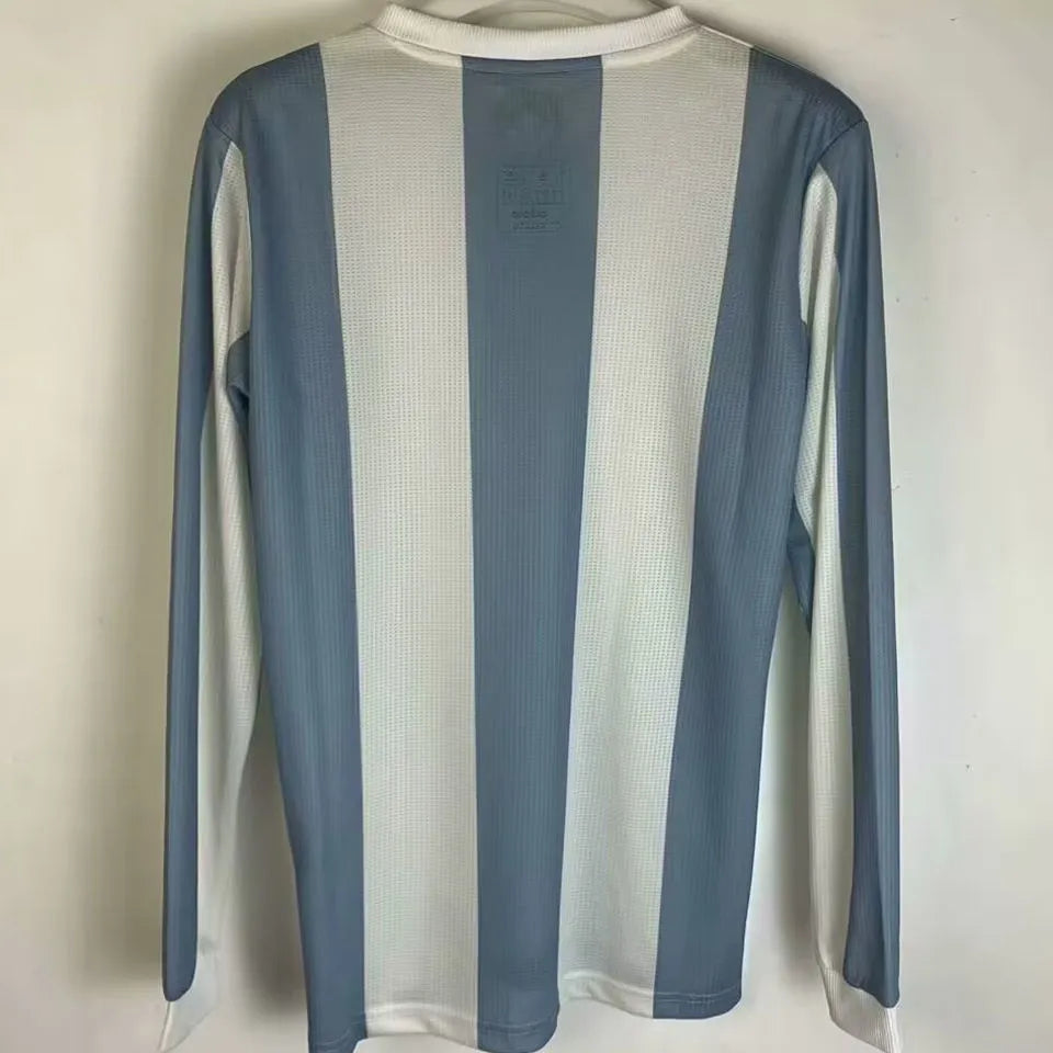 2024/25 Argentina 50th Anniversary Edition Long Sleeve Fans Jersey Back