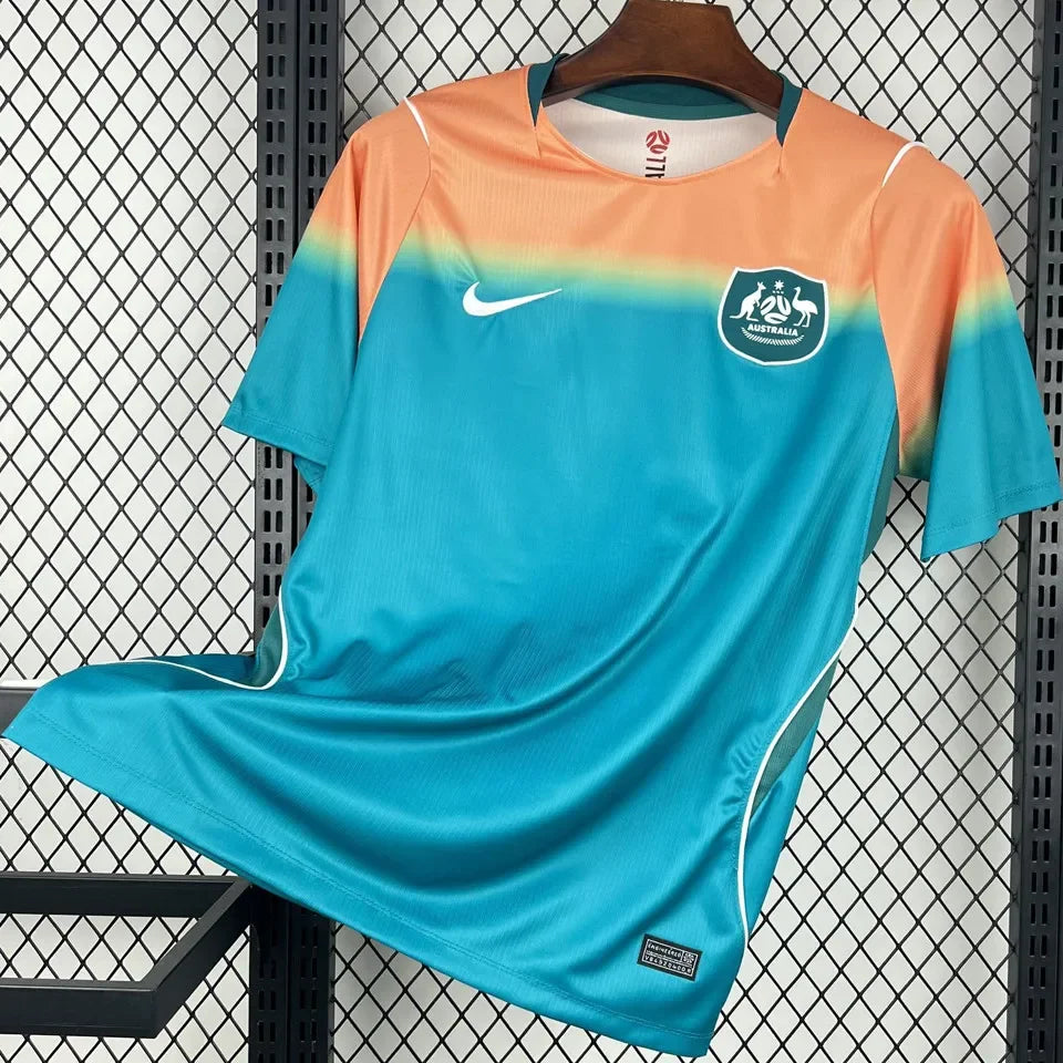 2026/27 Australia Away Fans Soccer Jersey Detail 1