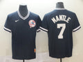 Men's New York Yankees Mickey Mantle #7 Navy Replica Player Jerseys