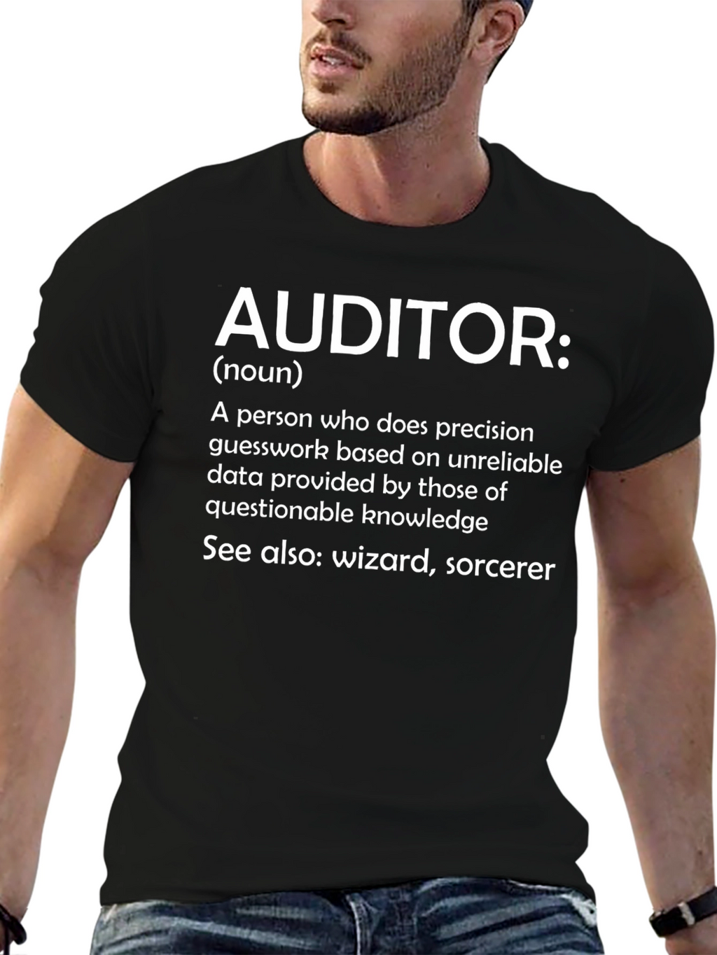 Auditor Definition T-Shirt - Funny Accounting Gift