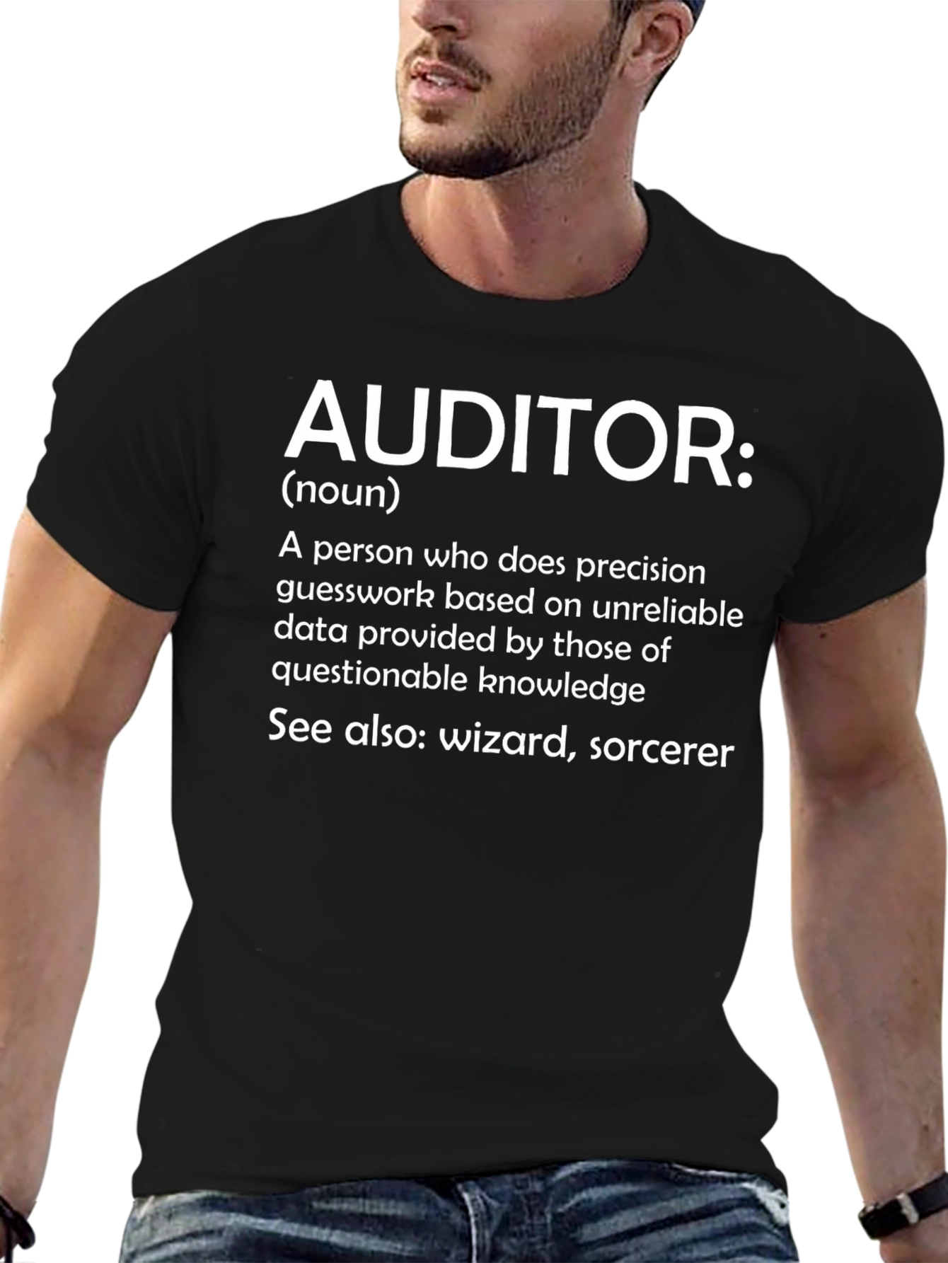 Auditor Definition T-Shirt - Funny Accounting Gift