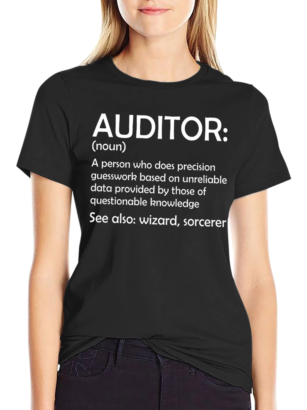 Auditor Definition T-Shirt - Funny Accounting Gift