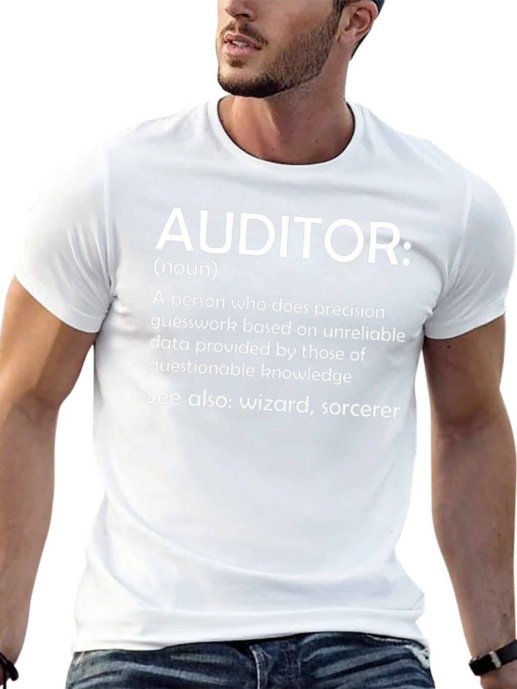 Auditor Definition T-Shirt - Funny Accounting Gift