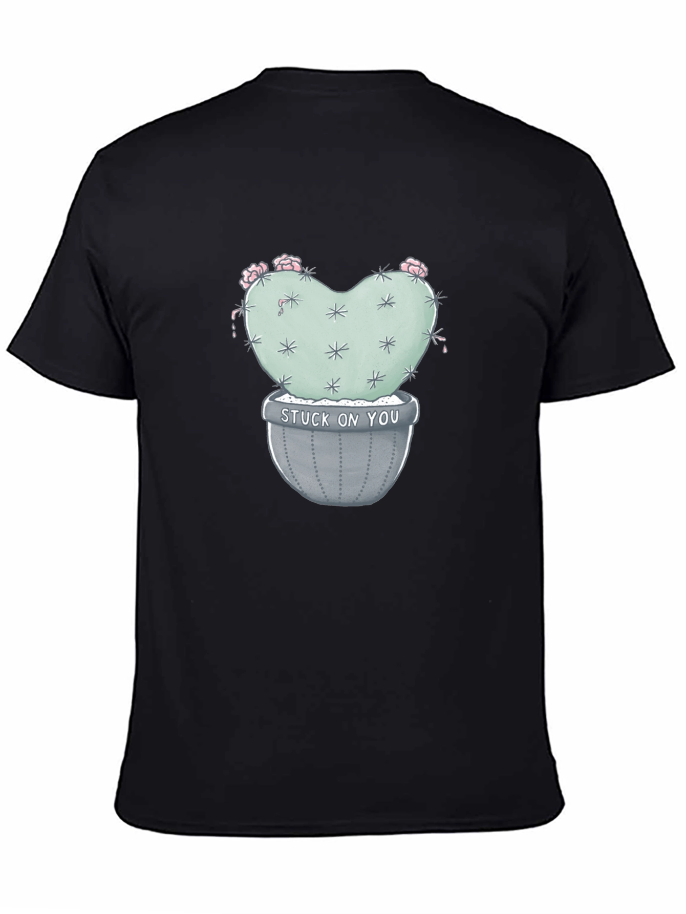 Stuck on You Cactus Tee - Trendy Graphic T-Shirt