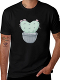 Stuck on You Cactus Tee - Trendy Graphic T-Shirt