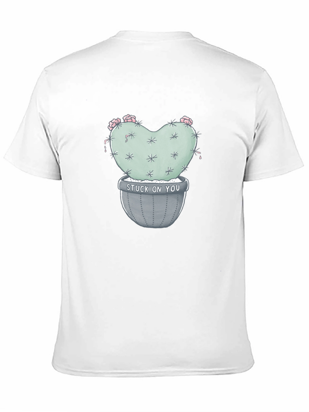 Stuck on You Cactus Tee - Trendy Graphic T-Shirt