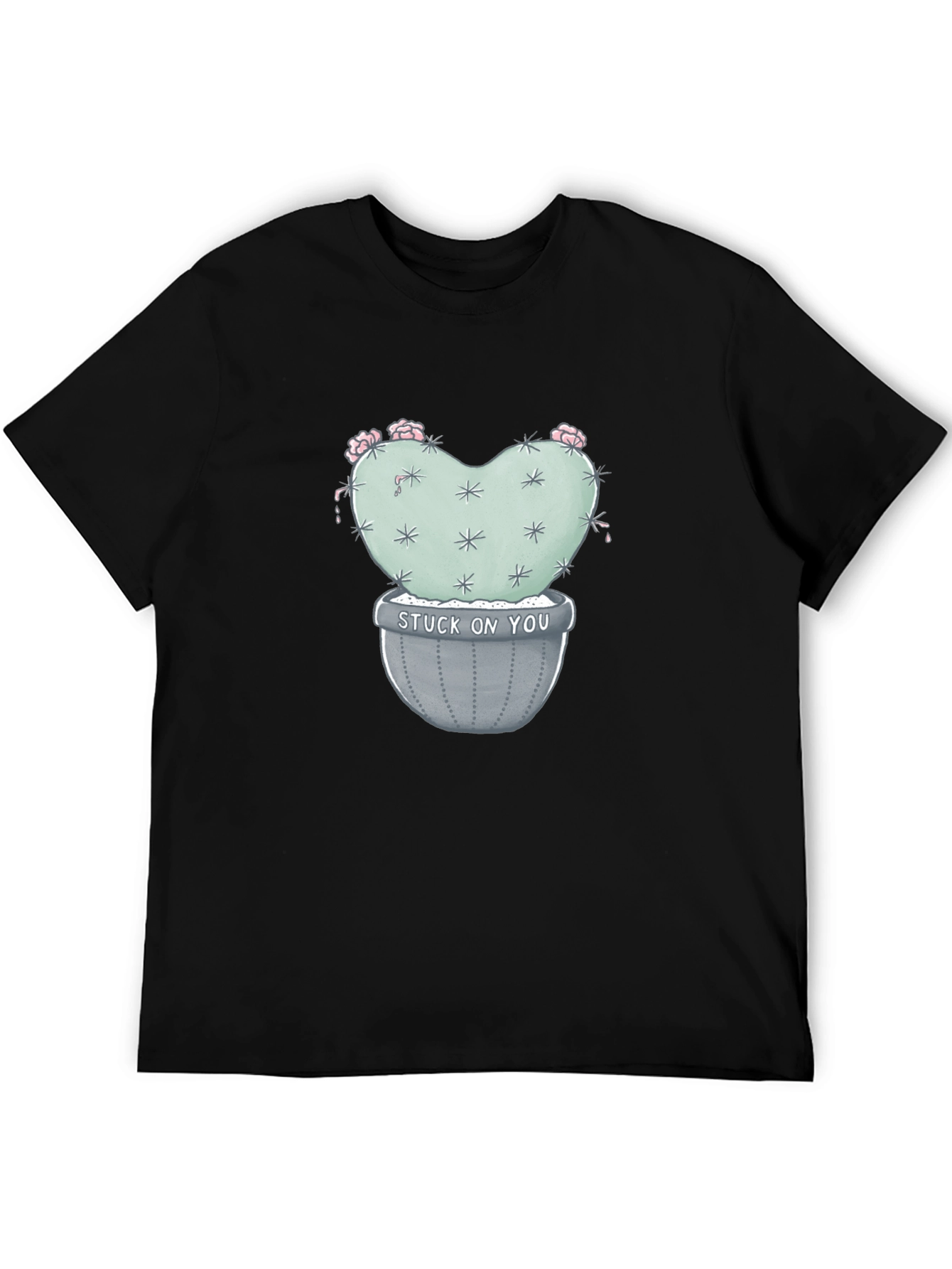 Stuck on You Cactus Tee - Trendy Graphic T-Shirt