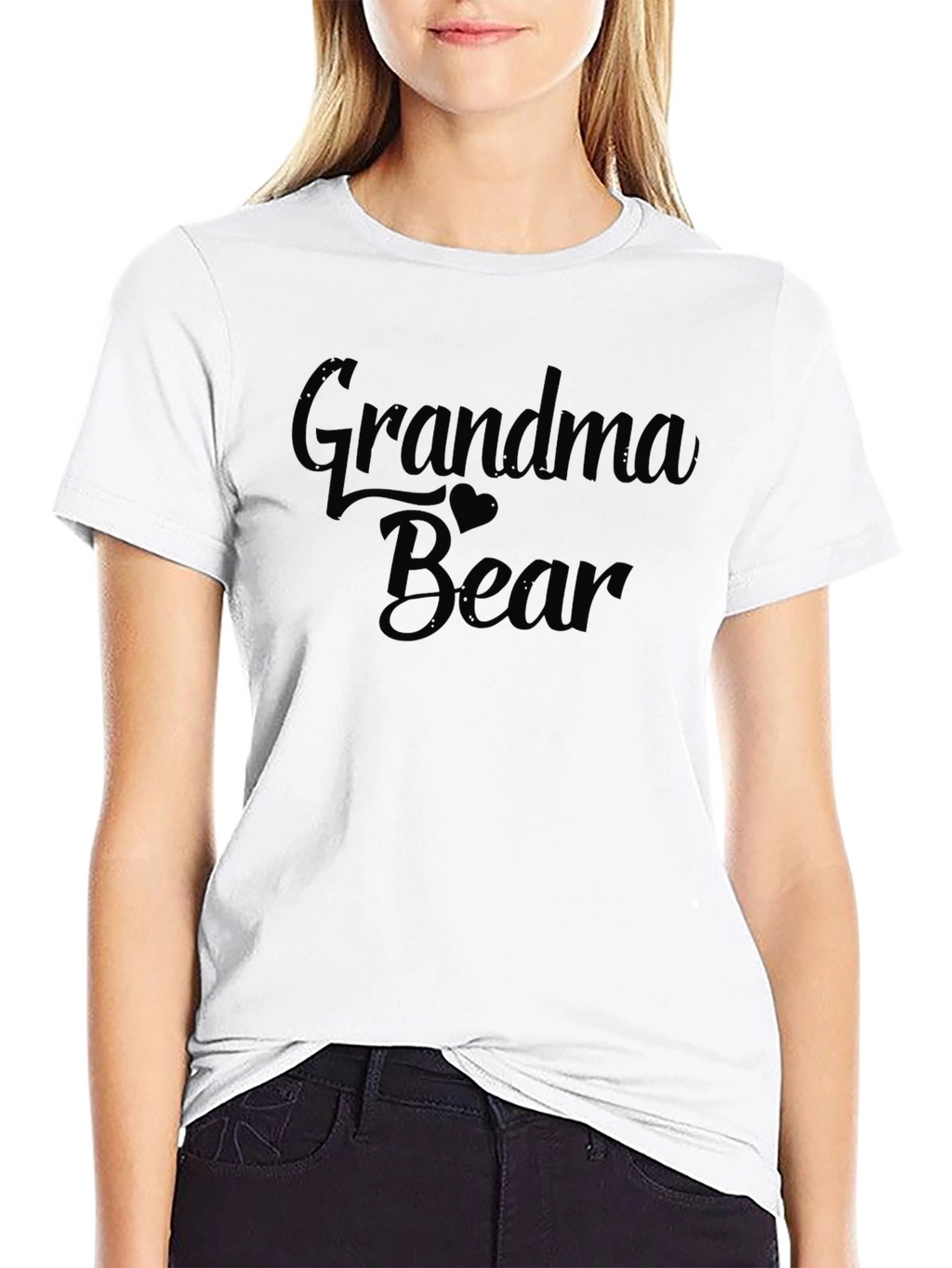 Grandma Bear T-Shirt Unisex Black Tee