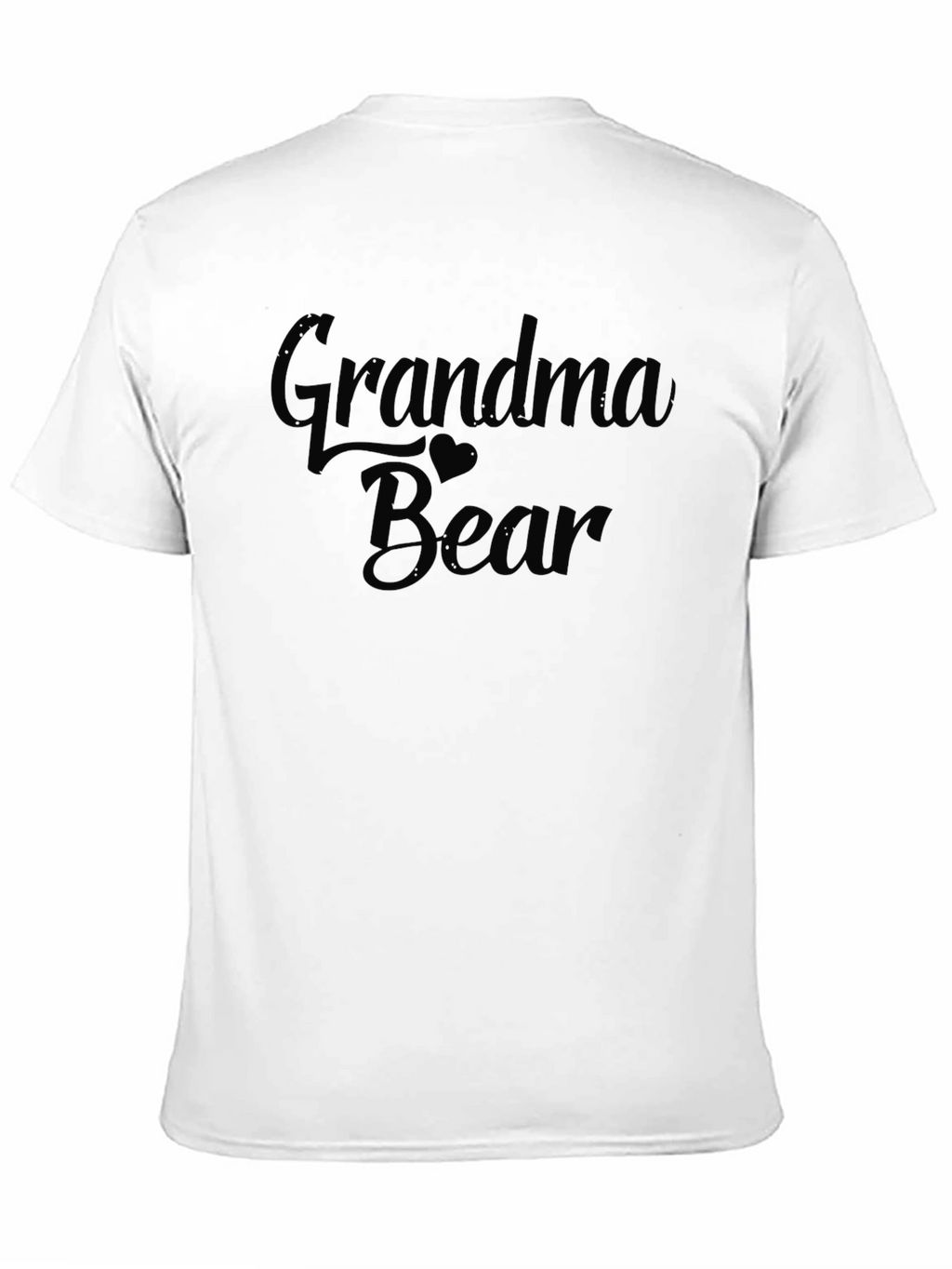 Grandma Bear T-Shirt Unisex Black Tee
