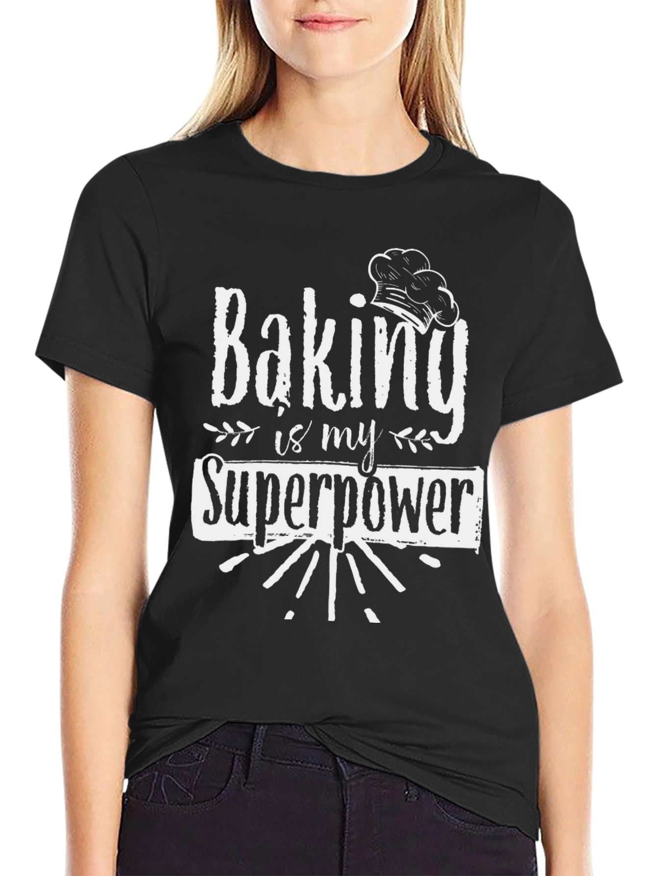 Baking is My Superpower Graphic Tee