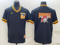 Men's Pittsburgh Pirates Black Authentic Replica Jerseys