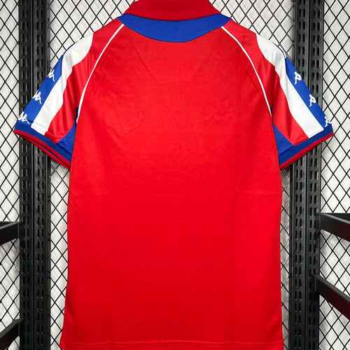 1998/99 Panama Home Red Retro Soccer Jersey Back