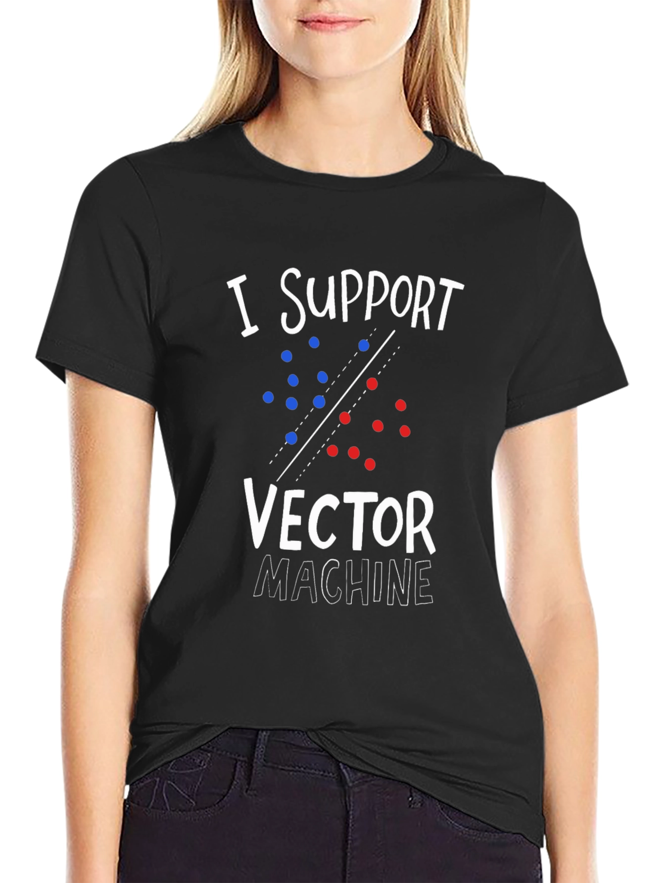 I Support Vector Machine T-Shirt