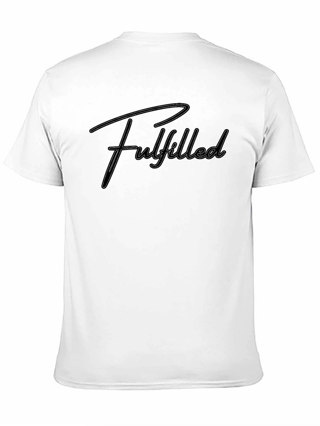 Fulfilled Graphic Tee - Black