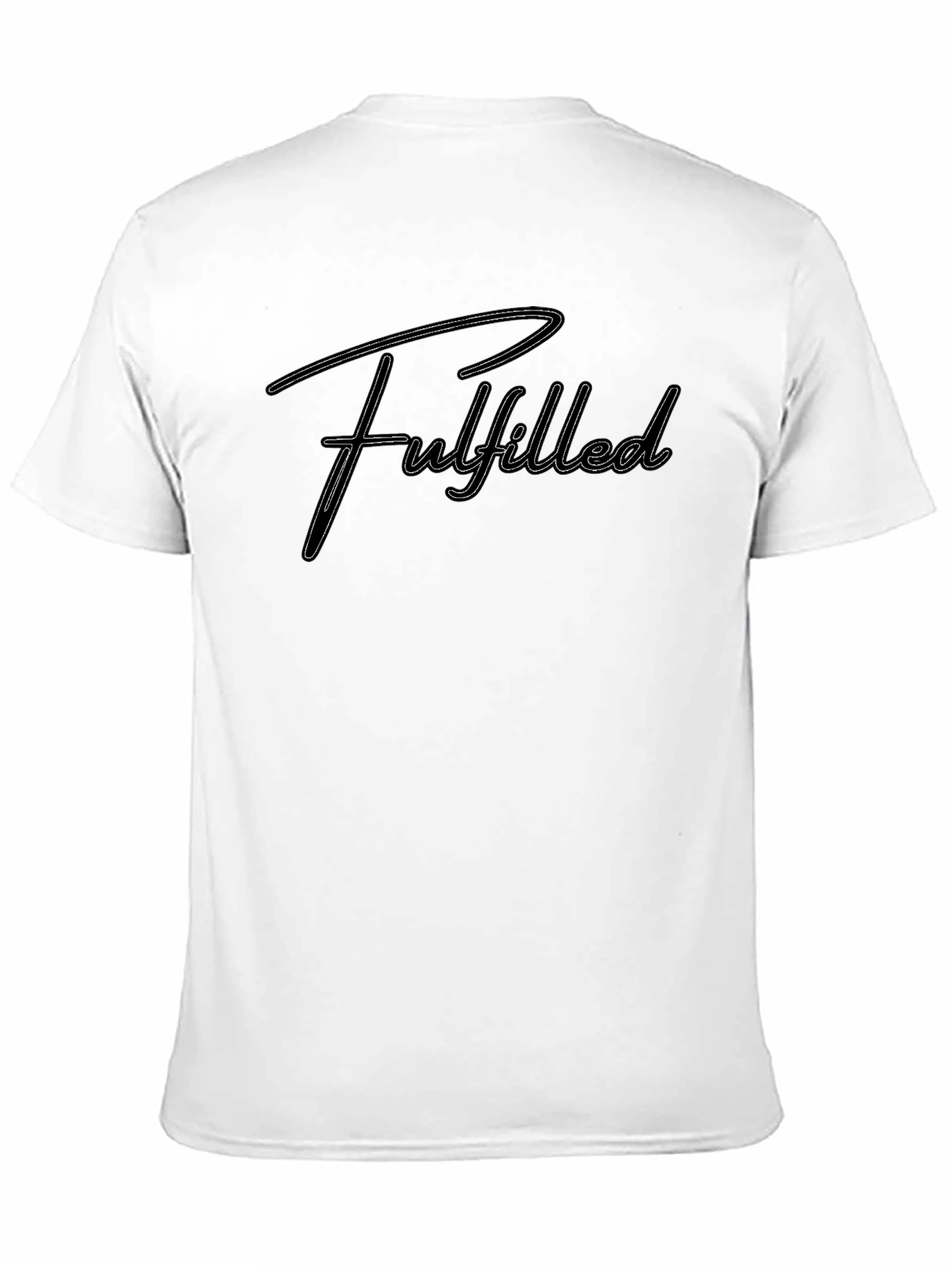 Fulfilled Graphic Tee - Black