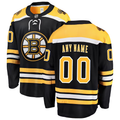 Men's Boston Bruins Fanatics Branded Black Custom Player Jerseys
