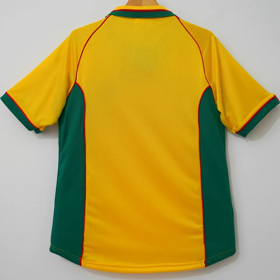 1998 Cameroun Away Retro Soccer Jersey Back