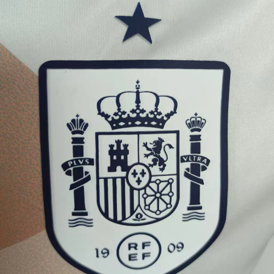 2025/26 Spain Away Player Version Soccer Jersey Detail 2