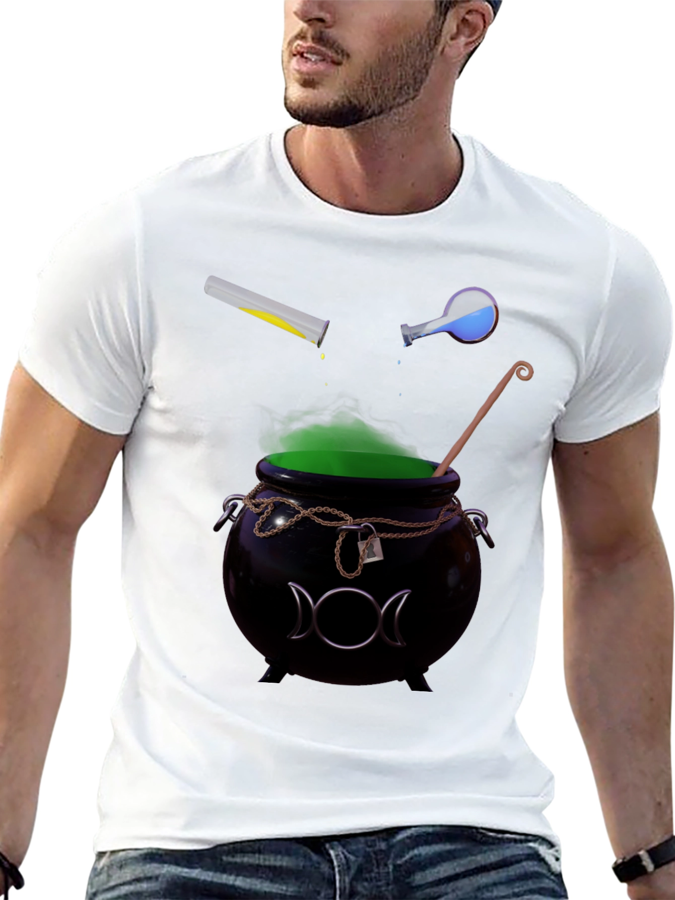 Witch Cauldron Potion T-Shirt