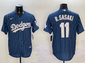 Men's Los Angeles Dodgers Roki Sasaki #11 Royal Game Player Jerseys