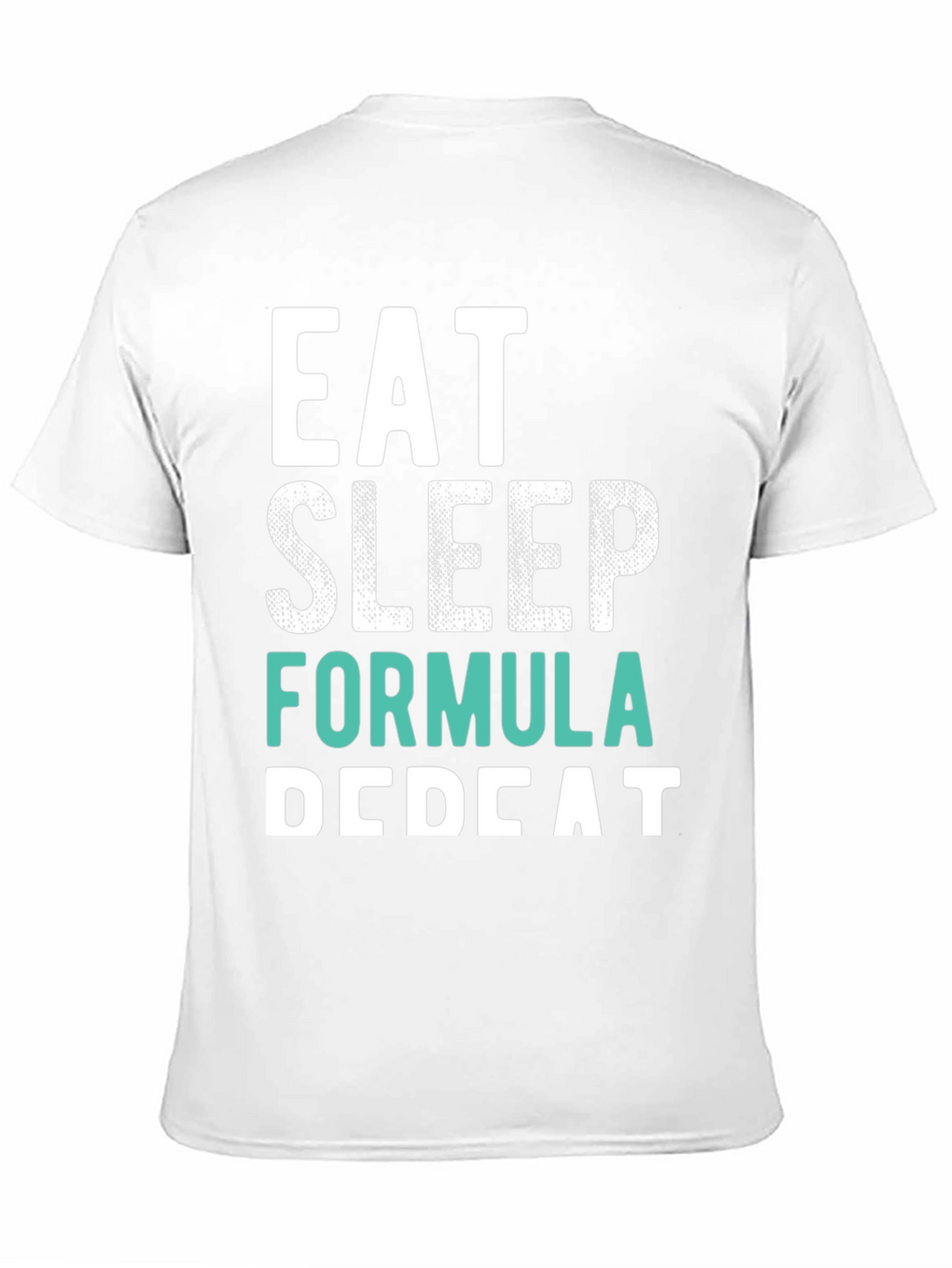 Eat Sleep Formula Repeat Black T-Shirt