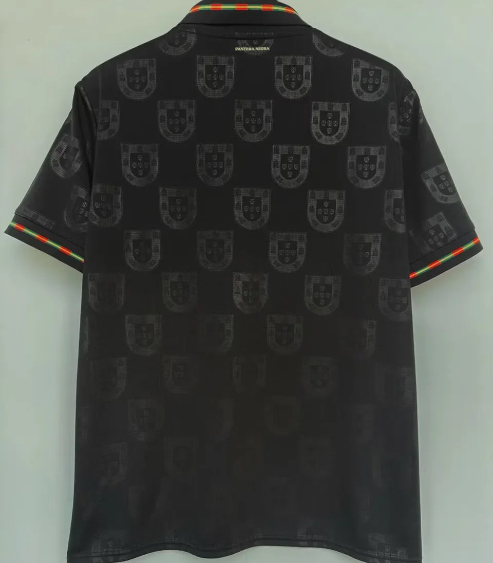 2026/27 Portugal 1:1 Quality Special Edition Black Fans Soccer Jersey Detail 3