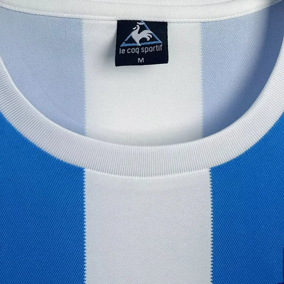 1986 Argentina Home Retro Long Sleeve Soccer Jersey Detail 1