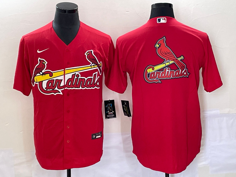 Men's St. Louis Cardinals Red Alternate Replica Team Jerseys