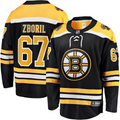 Men's Boston Bruins Jakub Zboril #67 Black Replica Player Jerseys