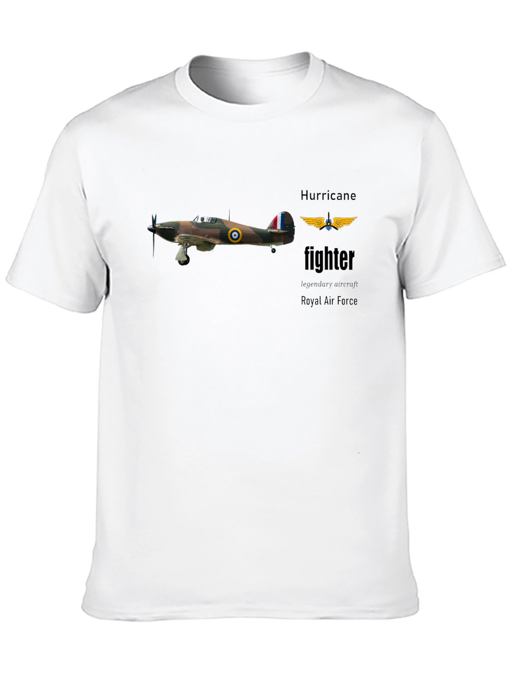 Hurricane Fighter T-Shirt - Royal Air Force