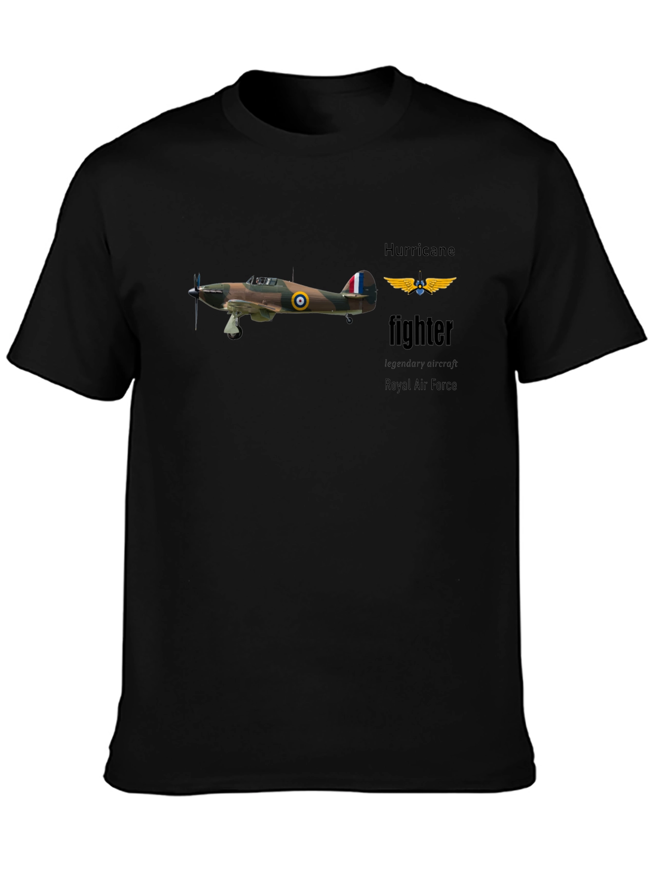 Hurricane Fighter T-Shirt - Royal Air Force