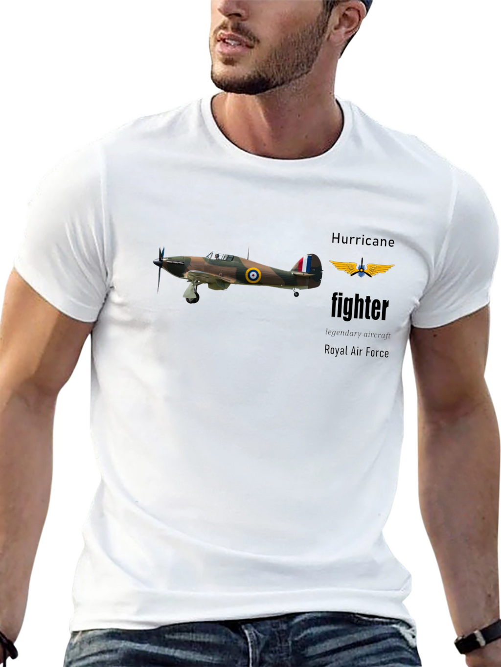 Hurricane Fighter T-Shirt - Royal Air Force