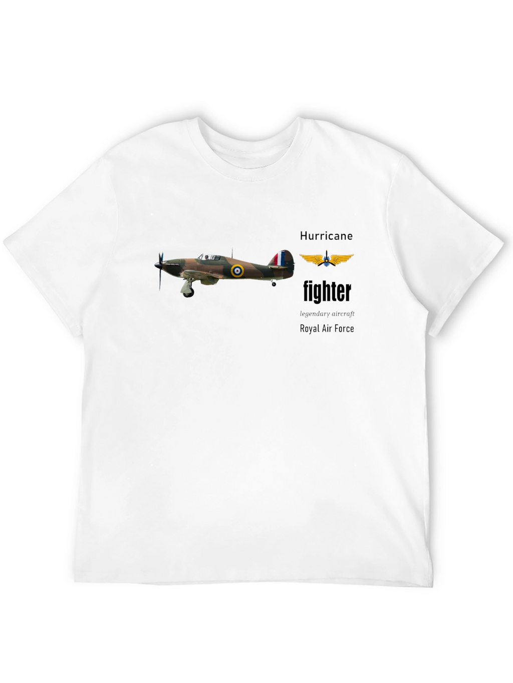 Hurricane Fighter T-Shirt - Royal Air Force