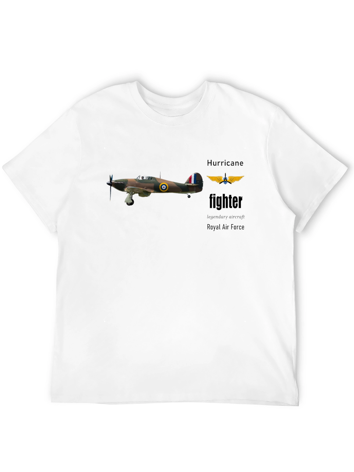 Hurricane Fighter T-Shirt - Royal Air Force