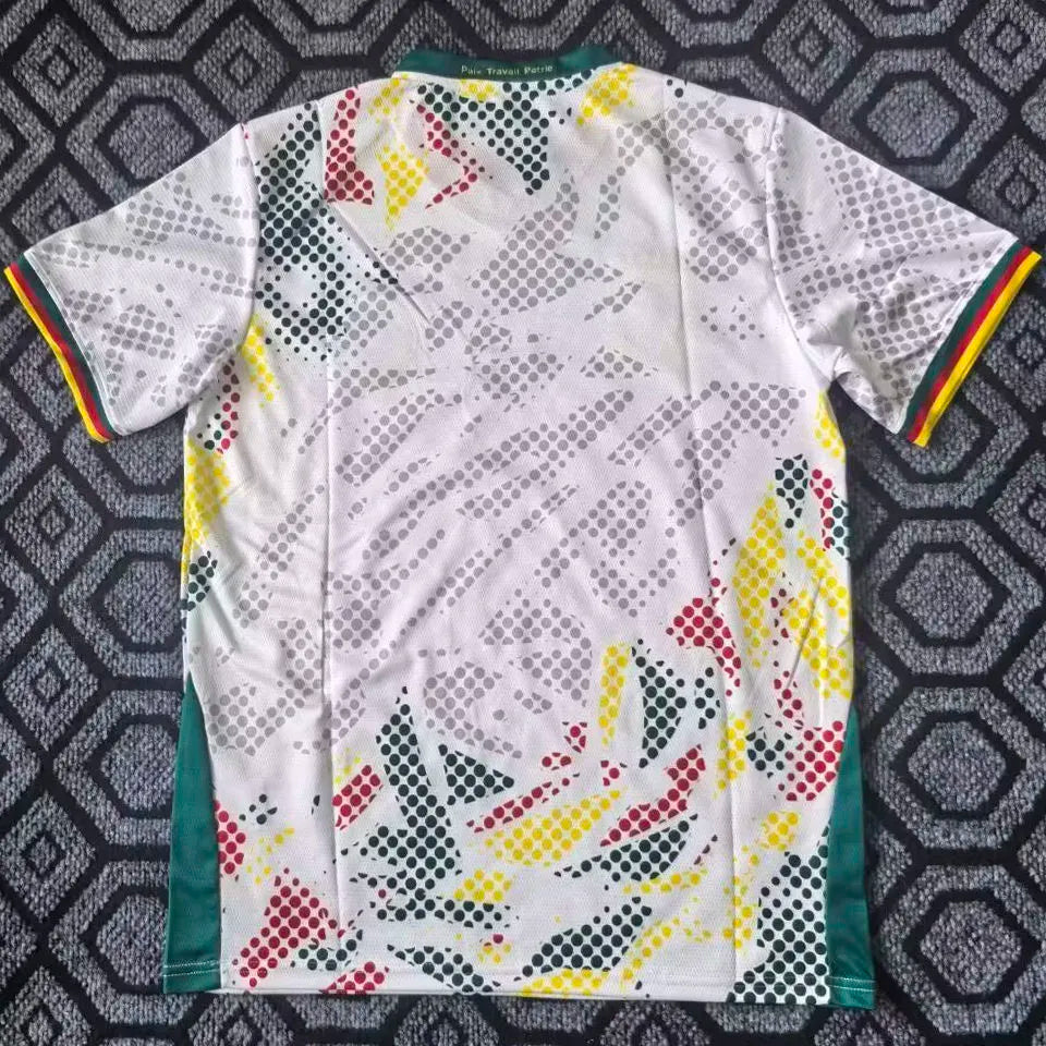 2026/27 Cameroon Away White Fans Soccer Jersey Back