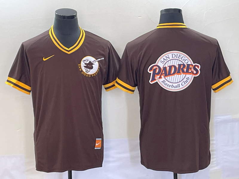 Men's San Diego Padres Brown Cooperstown Collection Player Jerseys