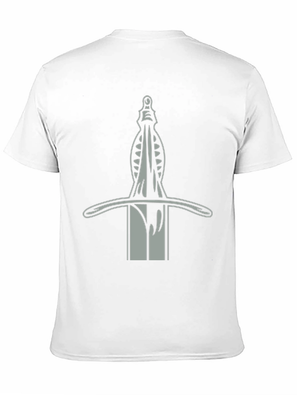 Sword Graphic Tee - Medieval Inspired Black T-Shirt