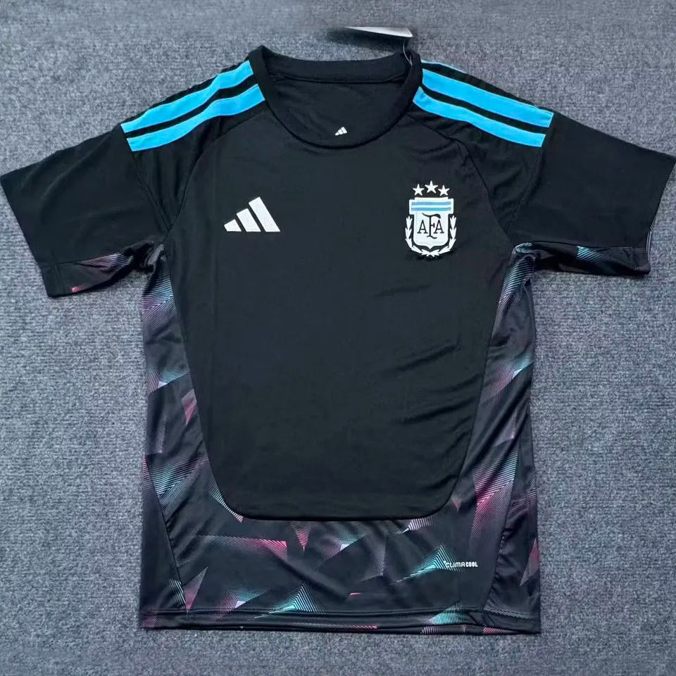 2026/27 Argentina Goalkeeper Black Fans Soccer Jersey Front