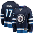 Men's Winnipeg Jets Adam Lowry #17 Navy Player Game Jerseys