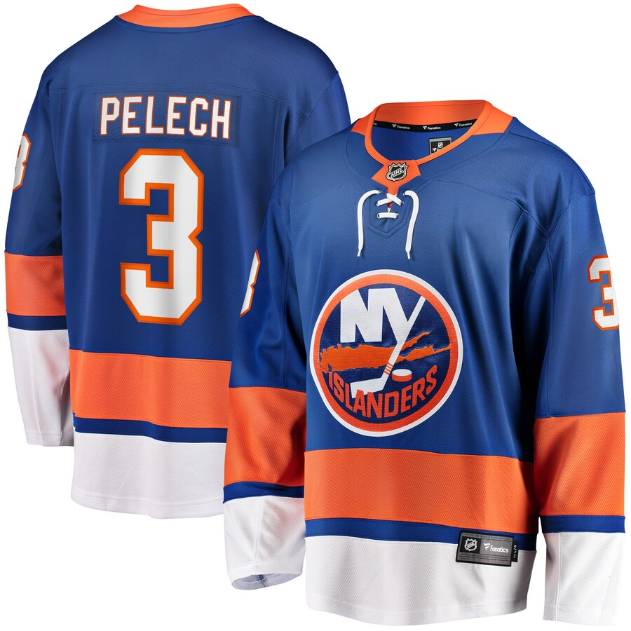Men's New York Islanders Adam Pelech #3 Royal Player Game Jerseys