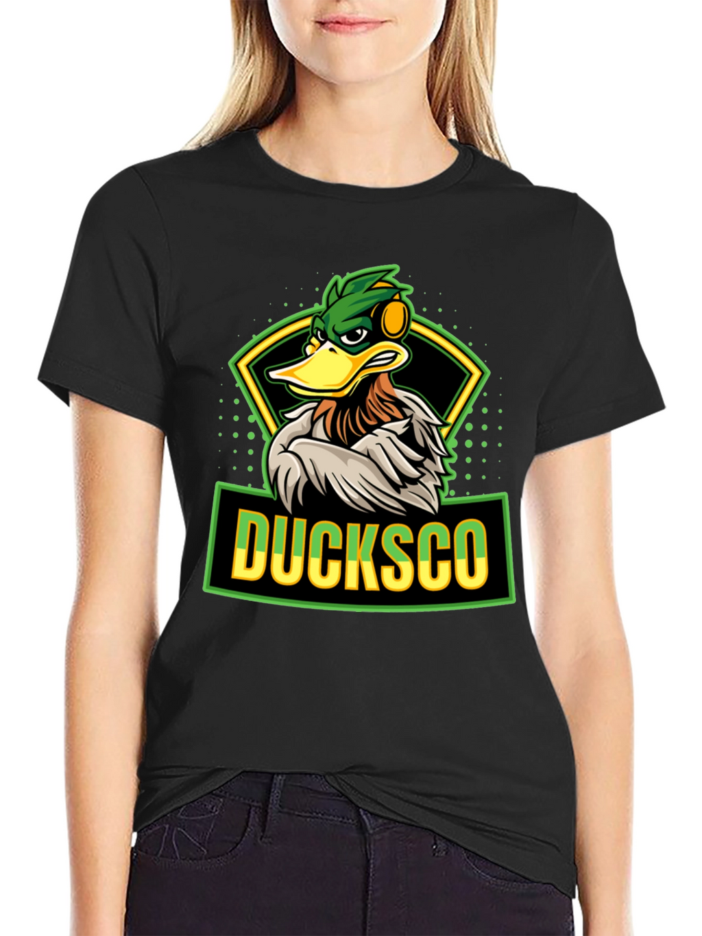 DUCKSCO Graphic T-Shirt - Cool Duck Design