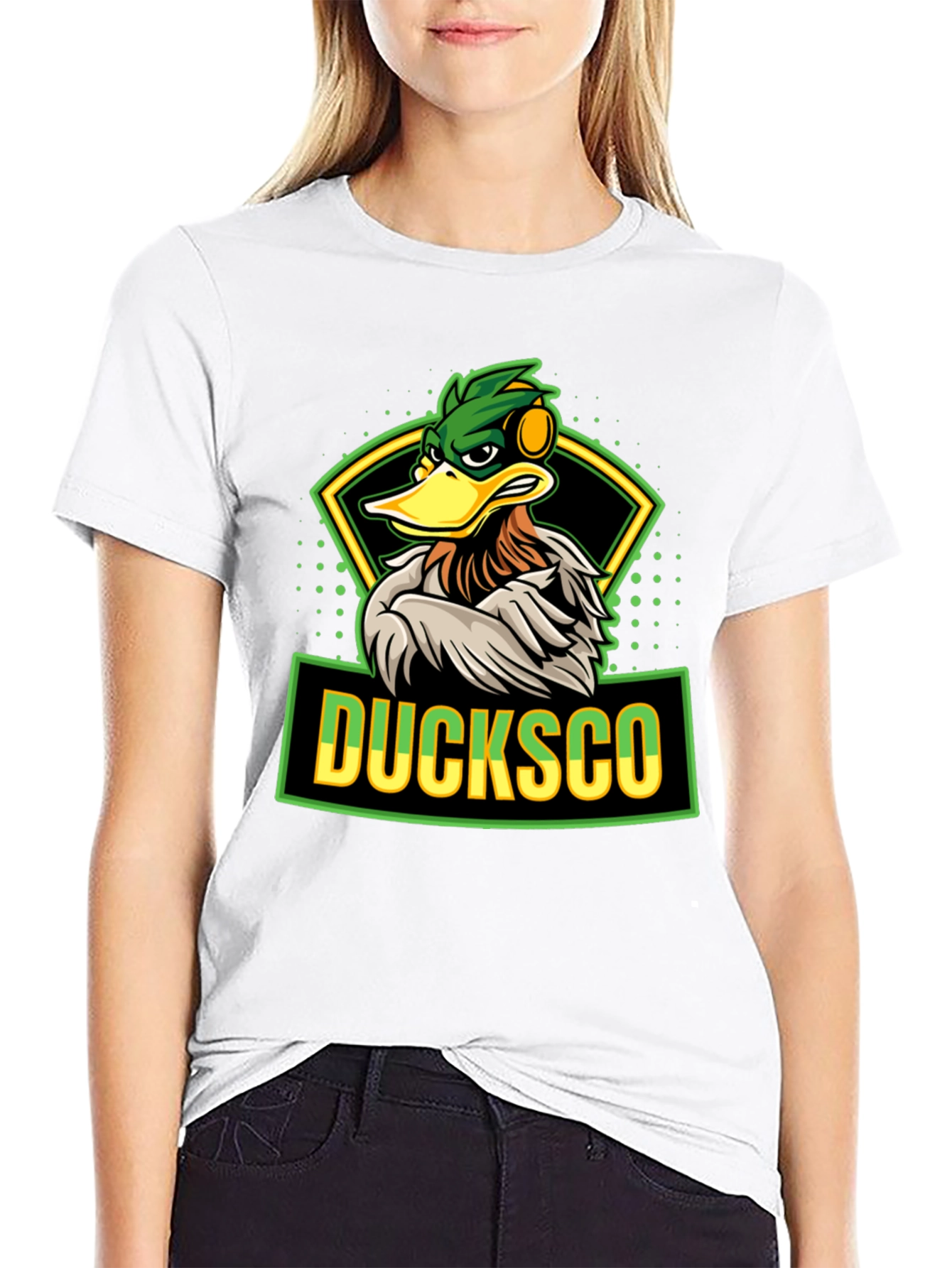DUCKSCO Graphic T-Shirt - Cool Duck Design