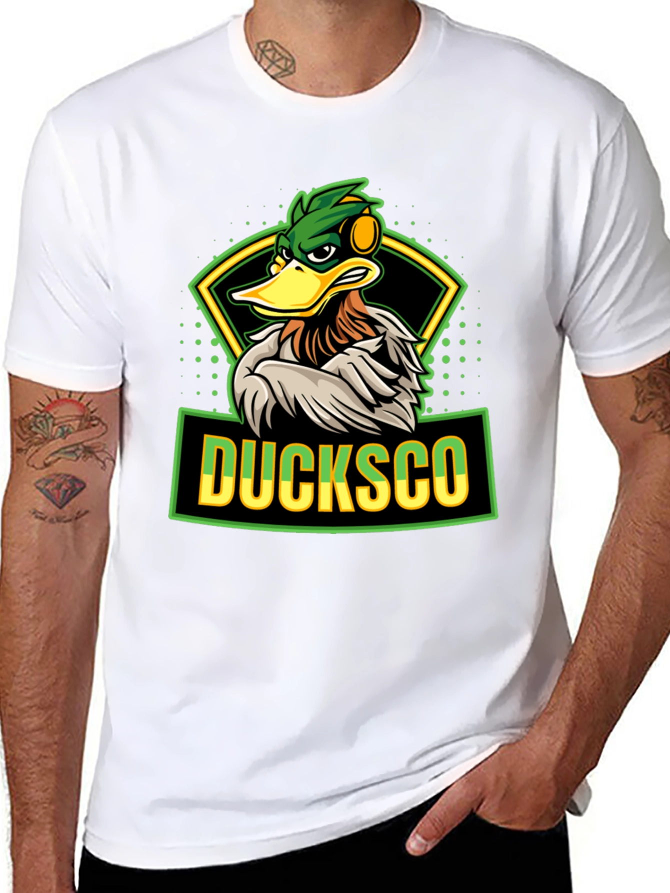 DUCKSCO Graphic T-Shirt - Cool Duck Design