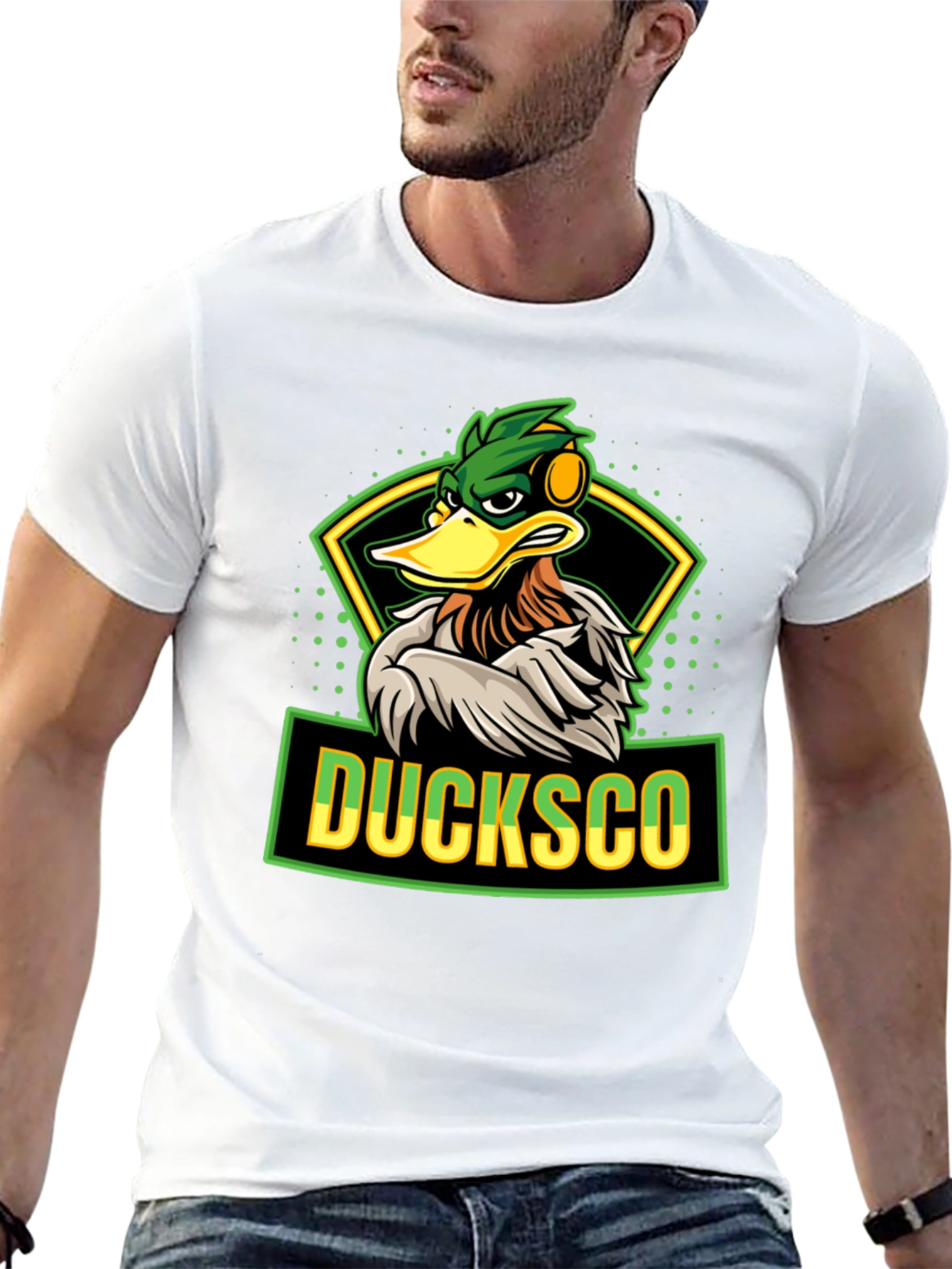 DUCKSCO Graphic T-Shirt - Cool Duck Design
