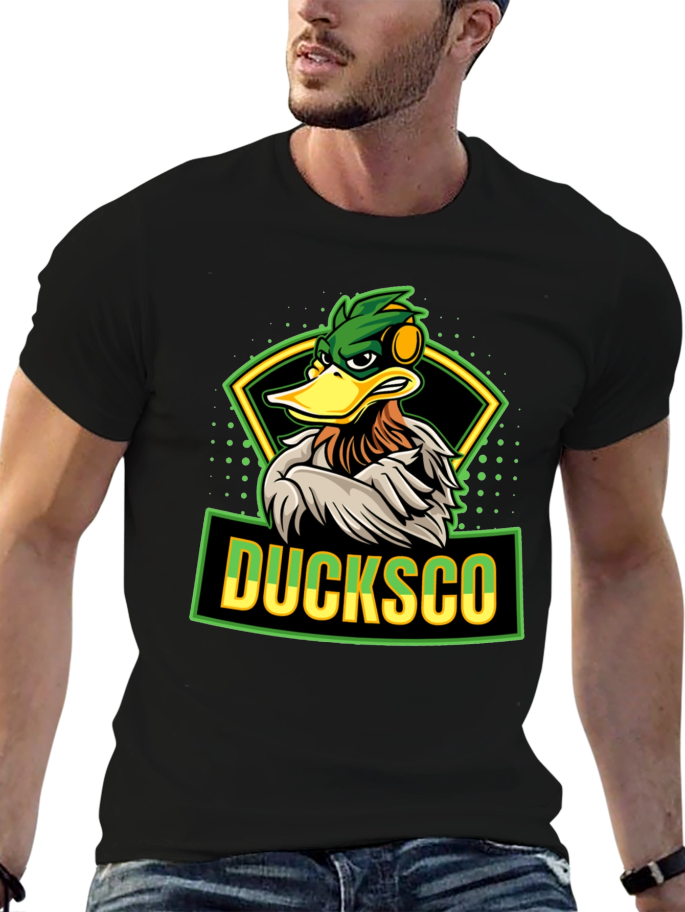 DUCKSCO Graphic T-Shirt - Cool Duck Design
