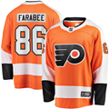 Men's Philadelphia Flyers Joel Farabee #86 Orange Replica Player Jerseys